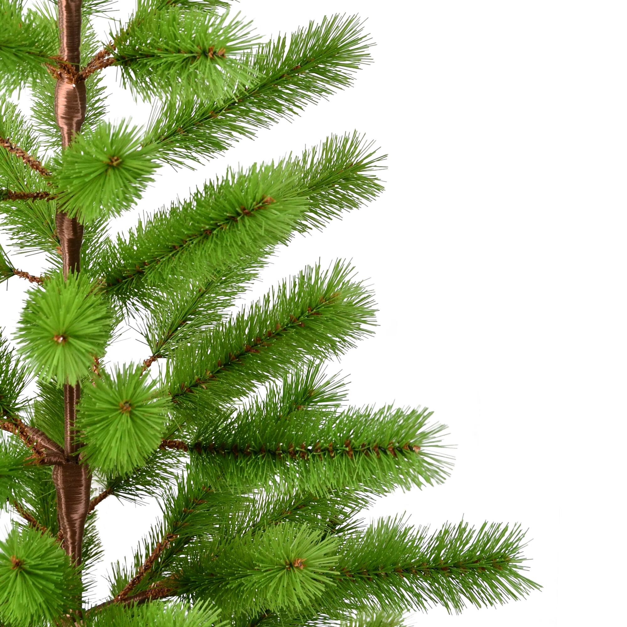 3ft. Unlit Fir Artificial Christmas Tree in Burlap Sack